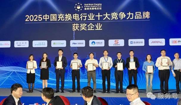 三冠加冕！鴻嘉利攜手充充有電斬獲2025中國(guó)充換電行業(yè)三項(xiàng)重量級(jí)大獎(jiǎng)(圖4)